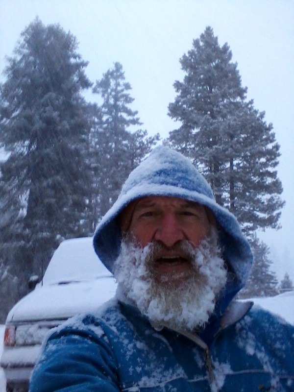 Jeffrey Friedman in the snow